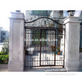 powder coated black luxury iron gate with various designs